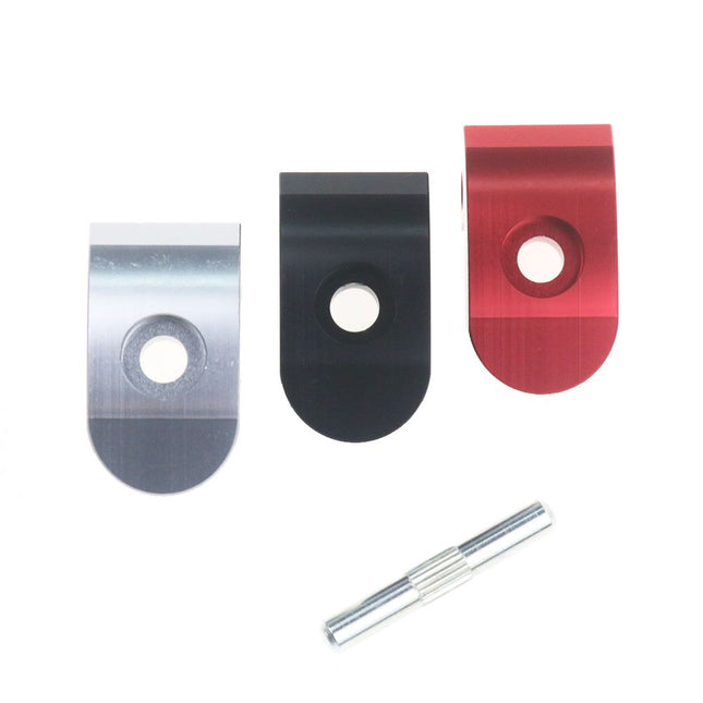 For Xiaomi scooter enhanced folding hook M365 and Pro scooter hardened and thickened folding buckle zipper, Made of Aluminum, Black Color