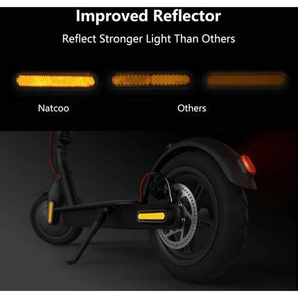 High Performance Scooter Wheel Cover Reflector Strip Replacement for  Xiaomi M365, Pro, 1S, Essential, Pro2, Mi3