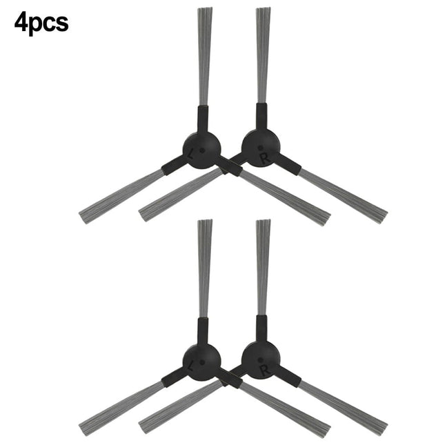 4pcs Easy Installation Robot Vacuum Cleaner Side Brush Accessories Robot Side Brush Smile Home