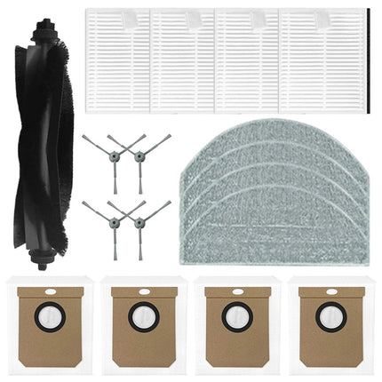 Hoover Hg4 Hydro Pro Vacuum Kit - Filters Mop Cloths Side Brushes Main Brush Dust Bags For Hoover Hg4 Hydro Vacuum Cleaner Parts