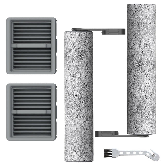 Luolandi 2 Filter 2 Roller Brush 1 Cleaning Brush For Tineco For IFloor Y2 Wet And Dry Vacuum Cleaner Household Cleaning Accessories