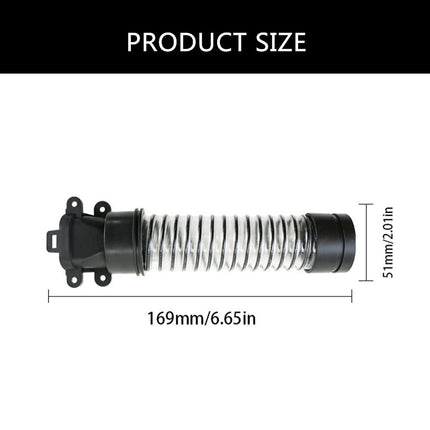 Sweeper Cleaner Accessories Halberd Brush Head Hose Flexible Pipe Floor Maintenance Spare Parts For A10 Plus/A10u 2 items