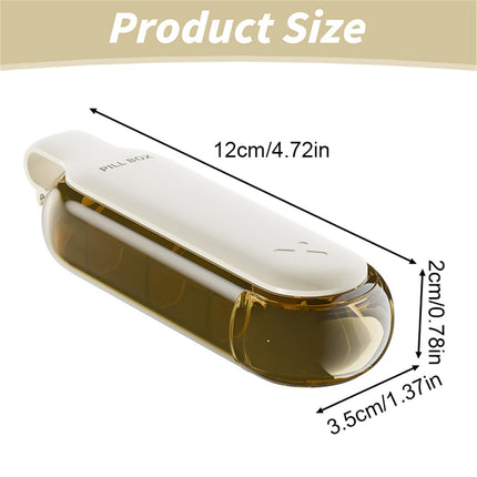 3-in-1 Pill Crusher and Pill Cutter with Storage Compartment for Tablets, Pill Grinder Fine Powder, Pill Cutter Splitter for Small or Large Pills, 1.57x2.36 4.72" x 1.37" x 0.78" Blue