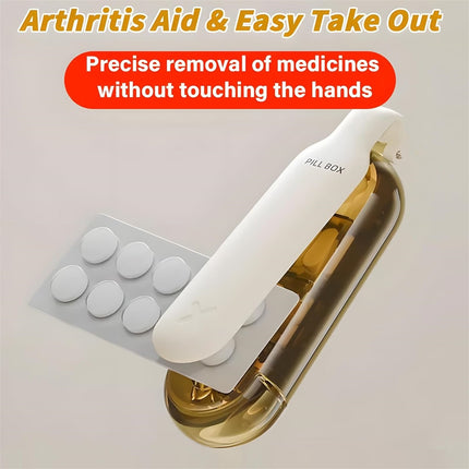 3-in-1 Pill Crusher and Pill Cutter with Storage Compartment for Tablets, Pill Grinder Fine Powder, Pill Cutter Splitter for Small or Large Pills, 1.57x2.36 4.72" x 1.37" x 0.78" Blue