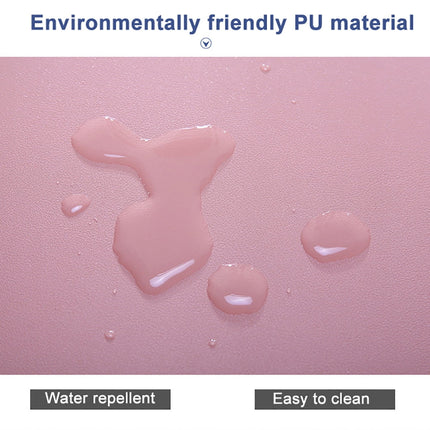 Dengjunhu Desk Pad Protector,Mouse Pad,Office Desk Mat, Non-Slip Desk Blotter, Laptop Desk Pad, Waterproof Desk Writing Pad for Office and Home Blue