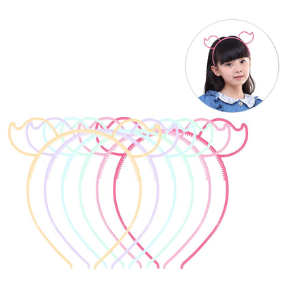 SKISUNO 12Pcs Animal Ears Headbands For Kids Photo Props And Dance Recital