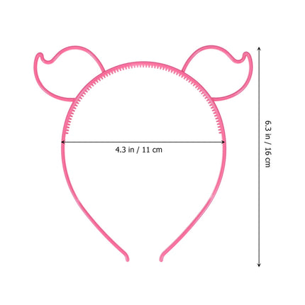 SKISUNO 12Pcs Animal Ears Headbands For Kids Photo Props And Dance Recital