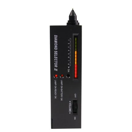 Diamond Tester Pen – Portable Jewelry Diamond Testers for Real and Fake Gemstones – Professional Gemstone Detector Tool with LED Light, Audible Signal & Battery Operated Design for Accurate Testing