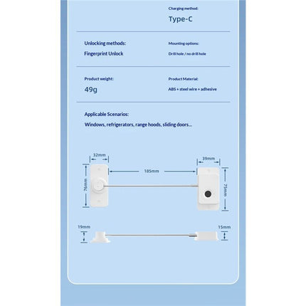 Door Locks for Kids Safety,Auto Unlock Door Latche Quick and Easy Child Proof Door Lock Prevent Toddlers/Pets from Opening Doors, for Cabinet Drawer Furniture Kitchen Ovens Toilet Seats (1 Pack)