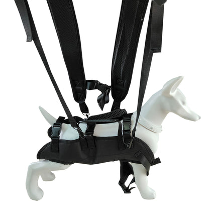 Dog Lift Harness Sling Carrier for Dogs Hind Leg Stair Support Old, Disabled, Joint Injuries, Arthritis, Large Dogs Up and Down Stairs, Cars(4kg）