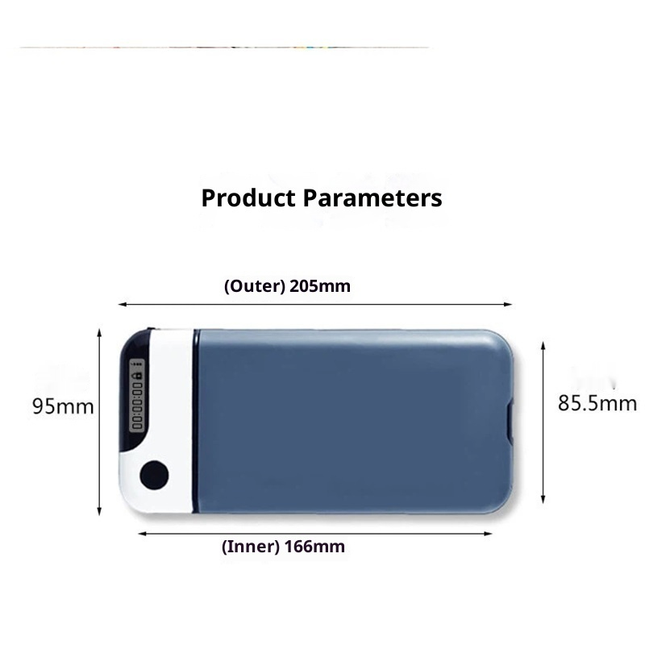 Phone Lock Box with Timer,Cell Phone Lock Box,USB Charging Type,Long-Term Continuous Use,Time Can Be Freely Set,Easy to Carry,Excessive Games,Mobile Phone Addiction