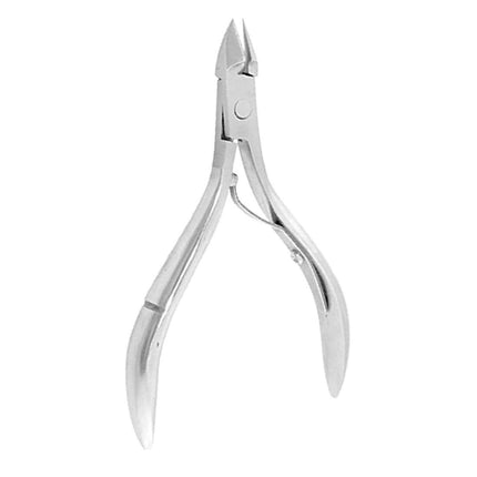 Cuticle Nippe Professional Cuticle Nippers,Stainless steel, electroplated, Remover Macicure Tool for Fingernails and Toenails, silver