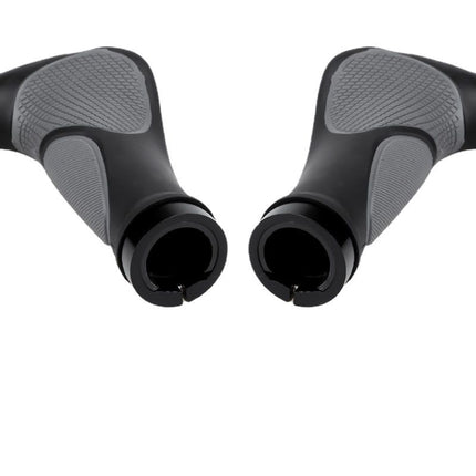 Bike Handlebar Grips, Soft Gel Inserts Shock Resistance Ergonomics Comfort Design,for MTB Bicycle Mountain Bike Grip（Carrying a horn handle）
