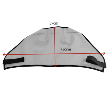 All Round Mesh Horse Fly Mask UV Protective with Padded Edging Black, Riding Equestrian Equipment for Horse