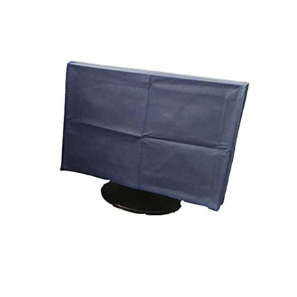 3 Pieces Computer Dust Cover Monitor + Keyboard+ Computer Host Pc Dust Proof Computer Covers Case Computer Dust Cover for Desktop Pc CPU Tower Protector (22'' Monitor Set Blue)