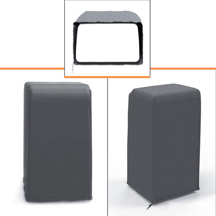 Indoor mobile air conditioner dust cover air conditioner convenient air conditioner cover air conditioner storage bag 15 x 18 x 30" (gray)