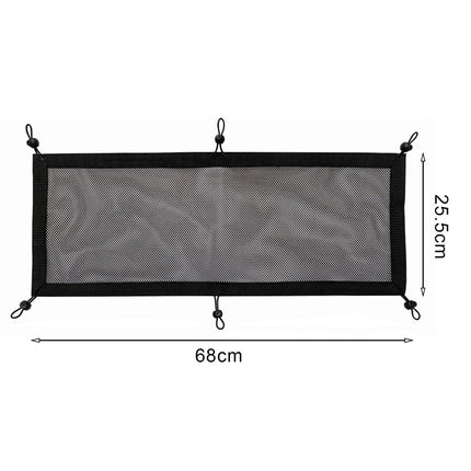 Cable Management net - Under Desk Cable Management Tray - Cable net - Wire Management Under Desk - Cord Organizer (6-pole socket net pocket+6 plum blossom buckles+6 screws)