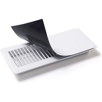 Magnetic Vent Covers (3-Pack), Flexible Floor Vent Cover, Cut to Size Air Vent Covers, Heat/AC Vent Covers for Home Ceiling Registers, 8" x 15.5" Vent Covers Magnet Wall/Ceiling Vent Cover