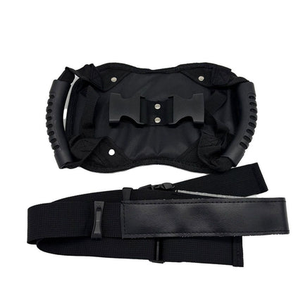 Passenger Safety Belt Passenger Grip Grab Handle Backseat Handle Kidney Belt Handles Safer way to Ride with Passenger for Motorcycle, Motocross, ATV, Scooter, Snowmobile, Jetski Type B