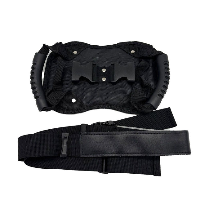 Passenger Safety Belt Passenger Grip Grab Handle Backseat Handle Kidney Belt Handles Safer way to Ride with Passenger for Motorcycle, Motocross, ATV, Scooter, Snowmobile, Jetski Type B