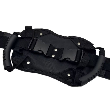 Passenger Safety Belt Passenger Grip Grab Handle Backseat Handle Kidney Belt Handles Safer way to Ride with Passenger for Motorcycle, Motocross, ATV, Scooter, Snowmobile, Jetski Type B