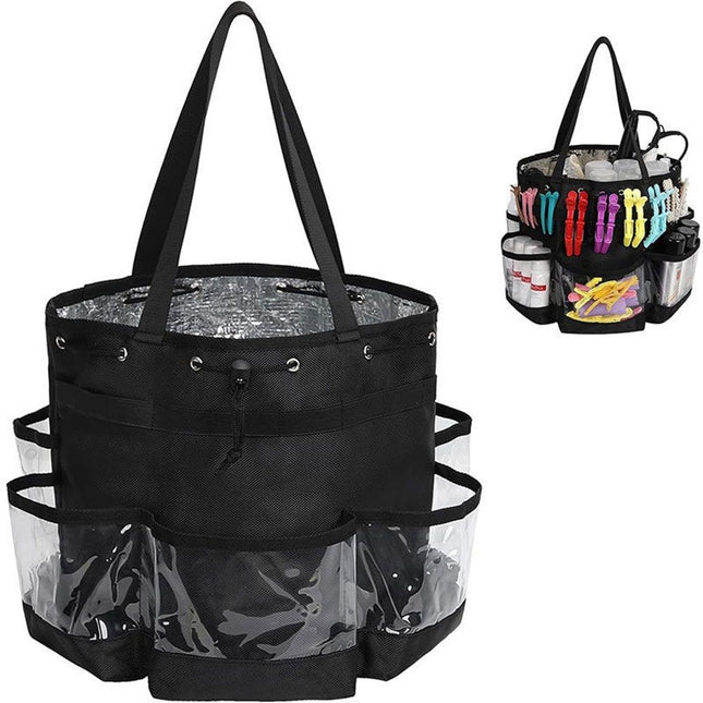Hairstylist Travel Bag Set: Large Capacity, Heat Resistant, Professional Makeup & Waterproof Shower Bag, Waterproof Shower Toiletry Bag