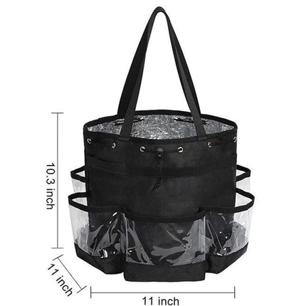 Hairstylist Travel Bag Set: Large Capacity, Heat Resistant, Professional Makeup & Waterproof Shower Bag, Waterproof Shower Toiletry Bag
