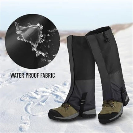 Waterproof Gators for Hiking Boots and Shoes Lightweight Adjustable Leg Gaiters for Men Women Gaiters for Hiking Snowshoeing（Only leg guards are available）