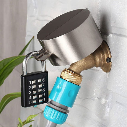 Door Handle Lock, Door Knob Lock Out Device,Cover to Disable The Doorknob/Faucet/Valve, Prevents Turning of Door Knob and Access to Keyhole, Prevents Operating The Knob (Password Hanging Lock)
