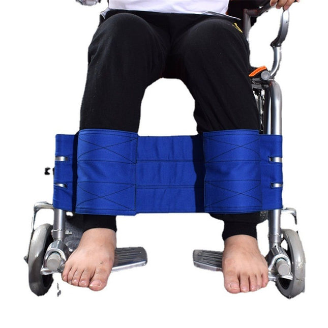 Wheelchair Leg Restraint Straps - Safety Foot Support for Elderly & Disabled Transport, Secure Positioning Belt for Non-Ambulatory Patients