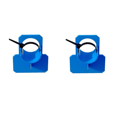 Holders for Above Ground Pool Hoses, Swimming Pool Hose Holders for Keeping Hoses Fixed, Pool Filter Hose Holders 4 Pcs (Blue)