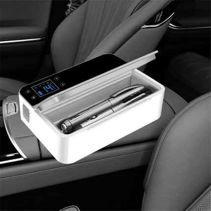 insulin fridge medcine cooler trave case  2~8°C Keep Cooling with LED Display, Travel Medical Cooler Box with Handle (XS)