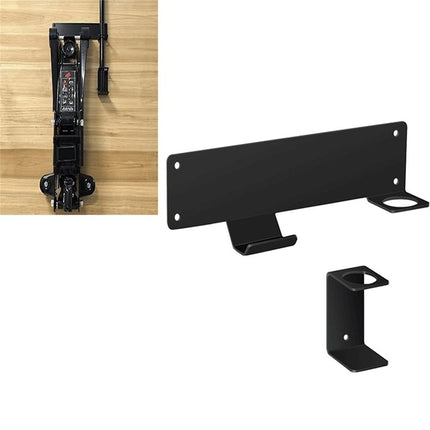 Wall Mount Floor Jack Stand Rack Organizer, Car Hydraulic Trolley Jack Stands Holder Wall Storage Rack Mount Brackets Jack Stands Tower Racing Trailer Accessories Tool