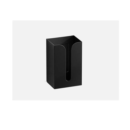 Glove & Tissue Dispenser Holder - Holds Boxes of Gloves, Towels, Wipes, Tissues - Mount onto a Tool Box or in Garages, Workshops and Kitchens (Black)