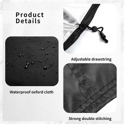 Elliptical Exercise Machine Cover - Waterproof & Dustproof Protective Cover for Home Use, for Indoor and Outdoor (165*65*140cm)