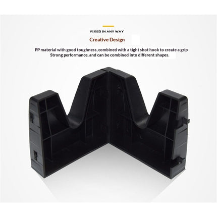 2 sets Car Trunk Organizer Blocks for Back of SUV, Multipurpose Plastic Car Storage Trunk Divider for Truck SUV Van Cargo