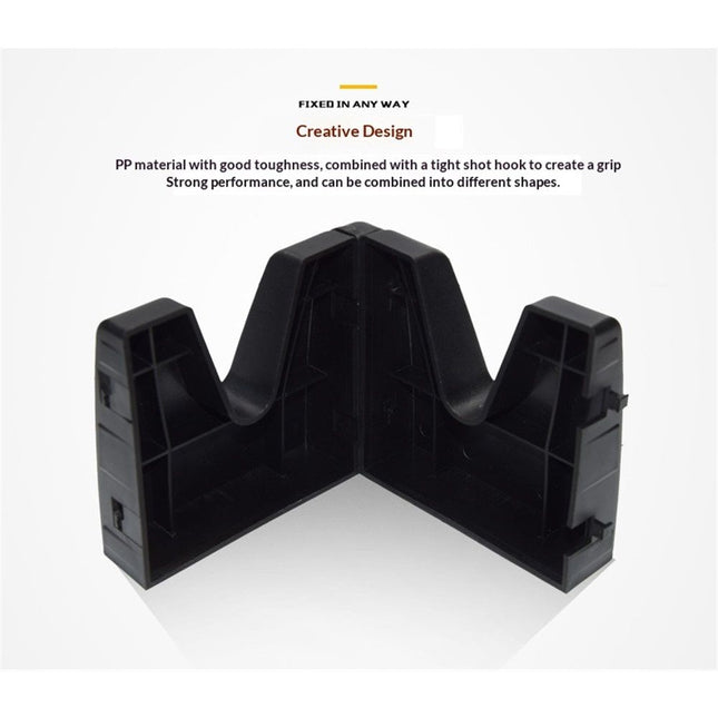2 sets Car Trunk Organizer Blocks for Back of SUV, Multipurpose Plastic Car Storage Trunk Divider for Truck SUV Van Cargo