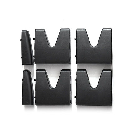 2 sets Car Trunk Organizer Blocks for Back of SUV, Multipurpose Plastic Car Storage Trunk Divider for Truck SUV Van Cargo