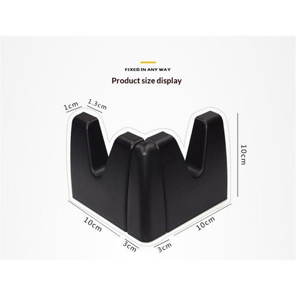 2 sets Car Trunk Organizer Blocks for Back of SUV, Multipurpose Plastic Car Storage Trunk Divider for Truck SUV Van Cargo