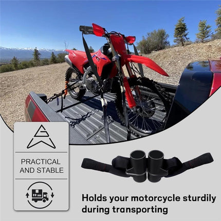 Handlebars Straps for 32" Handlebars, Compatible with Black Bar-Harness Easily Adjustable to Maintain Vehicle Stability and Safety During Transportation