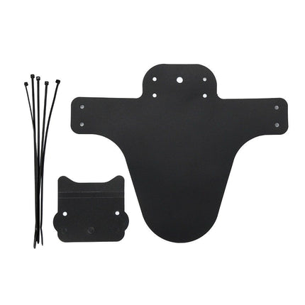 FENDER BLACK WITH STEALTH, Front and Rear Compatible Bicycle Mudguard, Plus Size and Fat Bike Wheel Sizes(26.5*22CM)