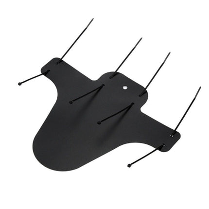 FENDER BLACK WITH STEALTH, Front and Rear Compatible Bicycle Mudguard, Plus Size and Fat Bike Wheel Sizes(26.5*22CM)
