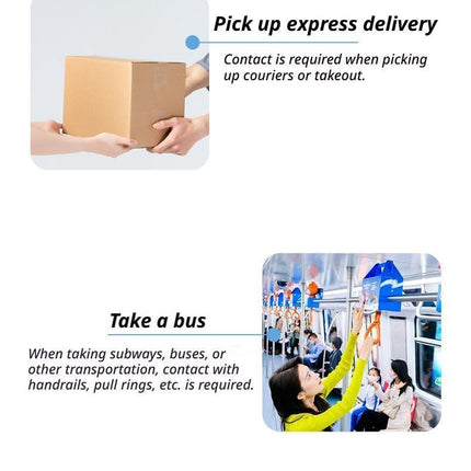 300Pcs Black Nitrile Gloves Large