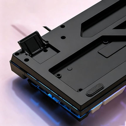 104 Keys Wired Keyboard Pink