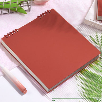Blank Notebook Wine Red 60 Sheets/120 Pages