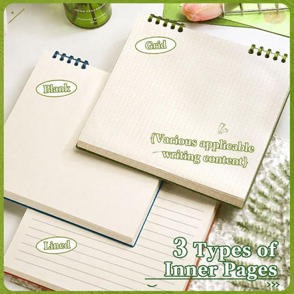 Blank Notebook Ginkgo Yellow 60 Sheets/120 Pages