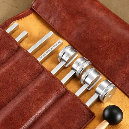 4pcs tuning fork set with pouch & activator