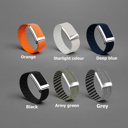 Nylon Sport Watch Strap - Orange