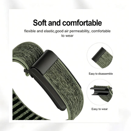 Nylon Sport Watch Strap - Starlight