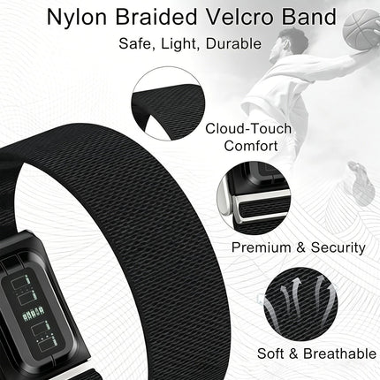 Nylon Sport Watch Strap - Torch Red